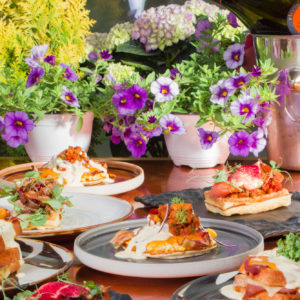 Lúxus Bröns fyrir tvo með botnlausum bubblum